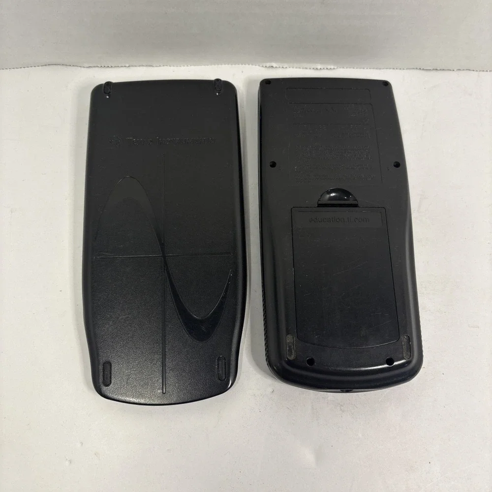 Texas Instruments TI-83 Plus Graphing Calculator Black w/ Cover For Parts Repair